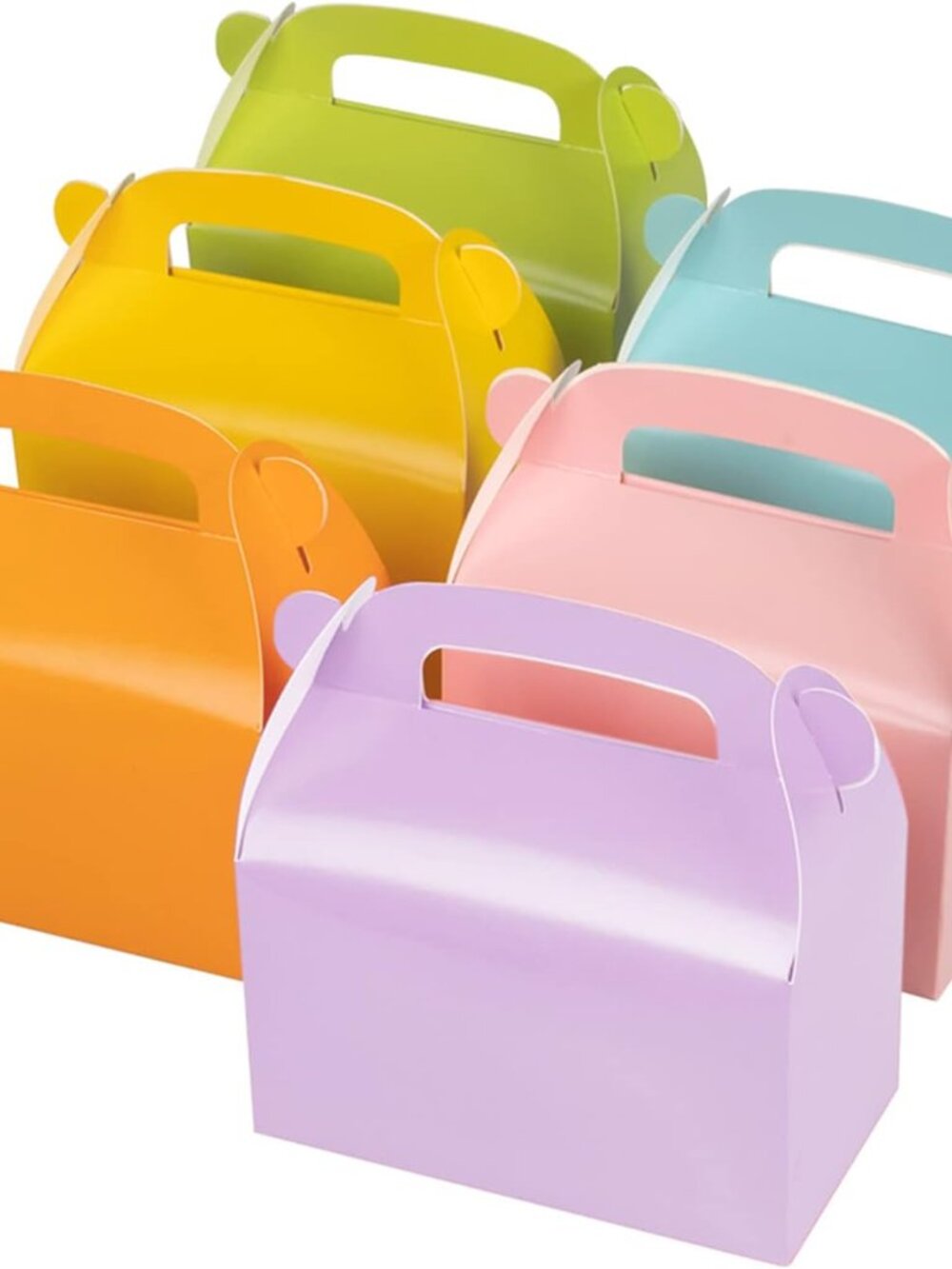 48 Piece, 5 Pastel Colors Gift Box for Parties